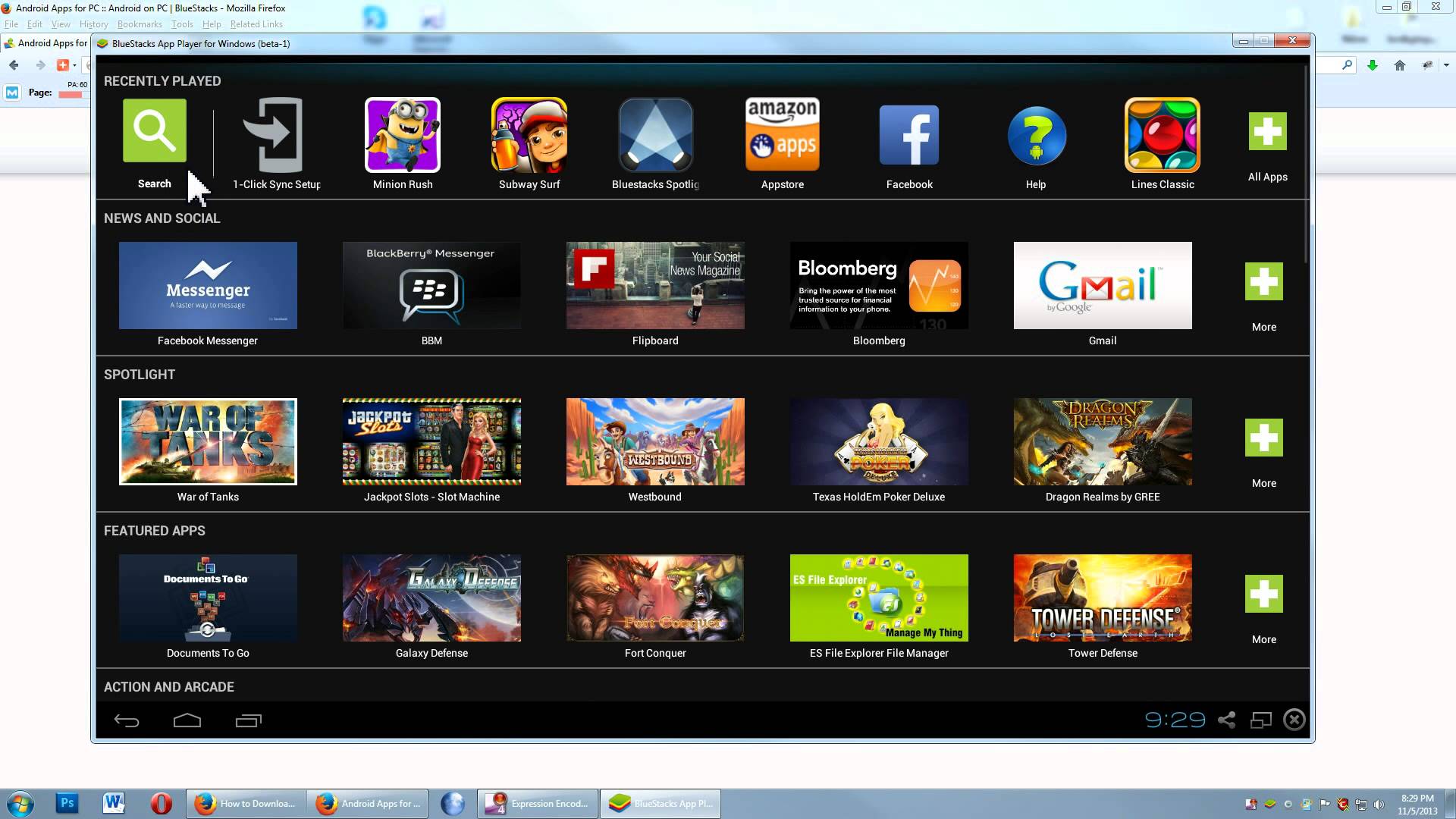 Free Download Android Application For Windows 7